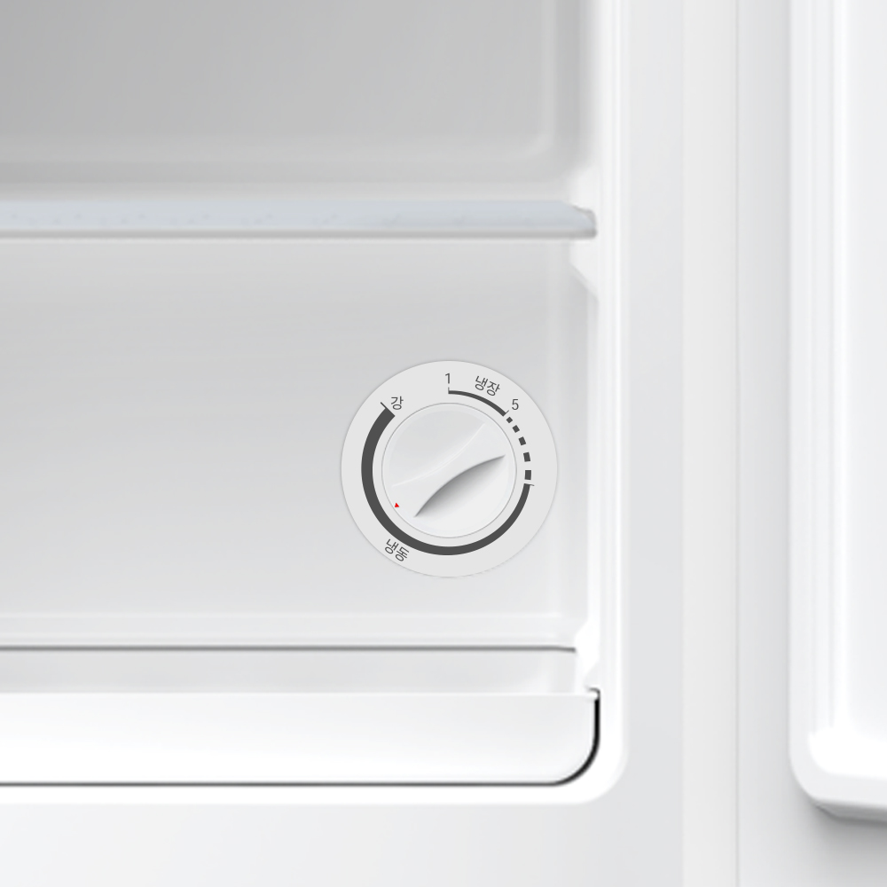 더함 소형 미니 냉동고 스탠드 서랍형 CHIQ 냉동고 화이트 65L