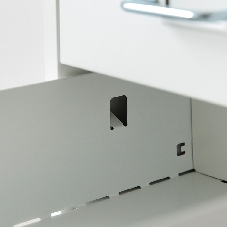 피하 서랍장 4.1단 28x41x69, 4.1단, 화이트 2981.3310