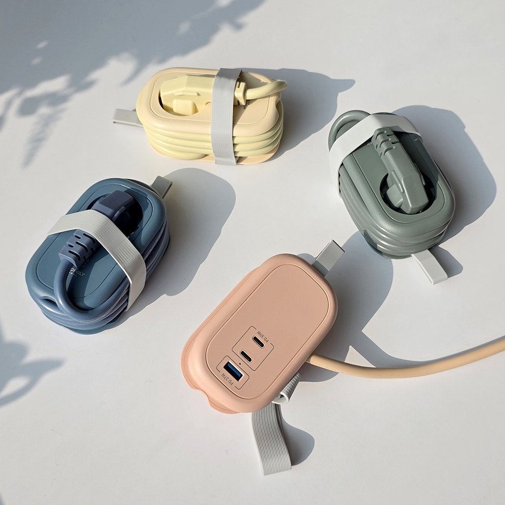 MPG ART03 휴대용 캠핑 고용량멀티탭 1구 USB C타입 디자인 고속충전기 PD 이미지 4