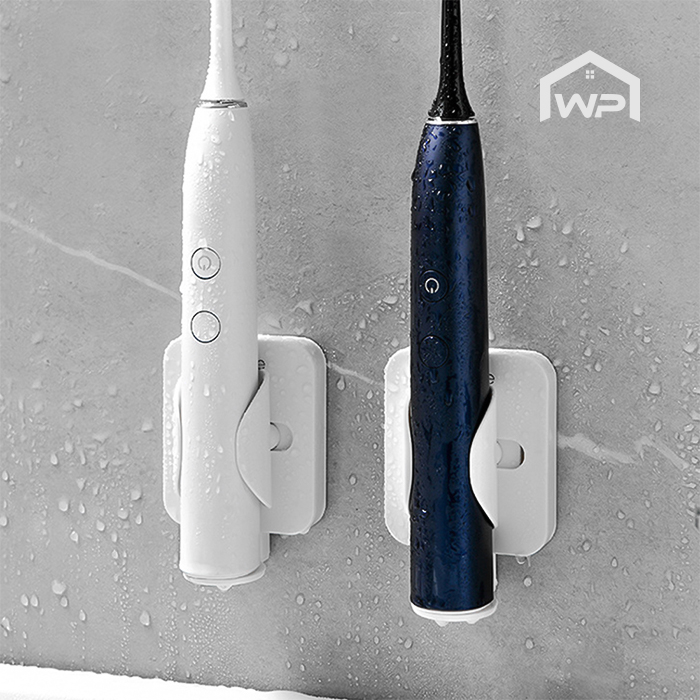 1+1 전동 칫솔꽂이 칫솔걸이 치솔 홀더 거치대 1구 - 메인 이미지