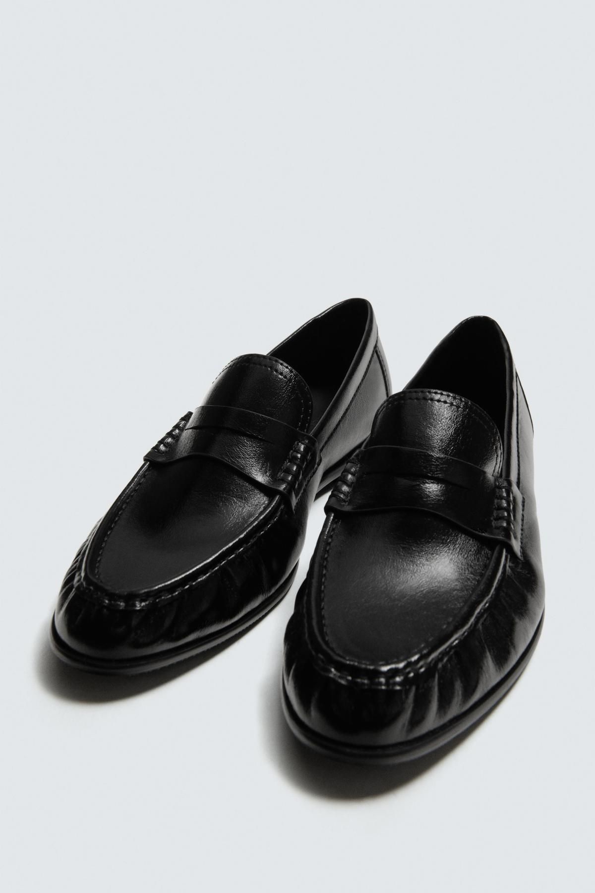 자라 클래식 페니 드레스 로퍼 2685/720 BLACK - 상세 이미지 5