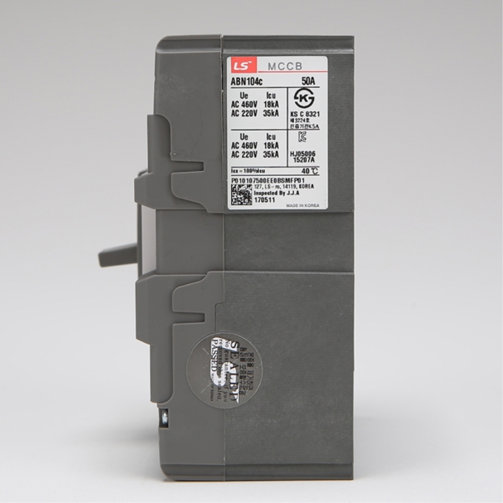 산업용 Metasol MCCB 배선차단기 ABN 104C 50A 4P 35kA LS일렉트릭 - 상세 이미지 4