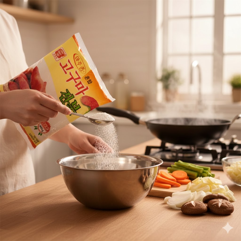 우리승진식품 고구마전분 중포장 옥수수 감자 400g, 1개 이미지 7