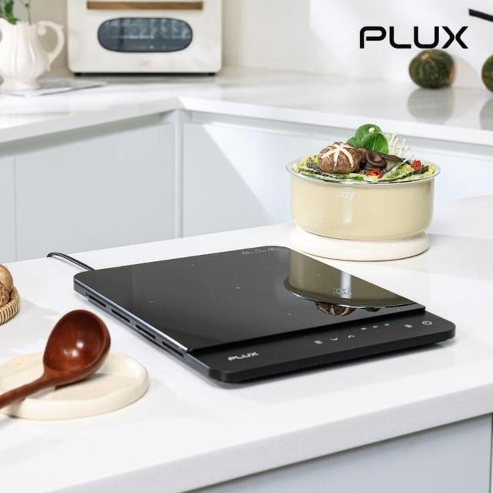[3년무상AS] 플럭스 1구 슬림 인덕션 전기레인지 PLX-EIR0120 블랙