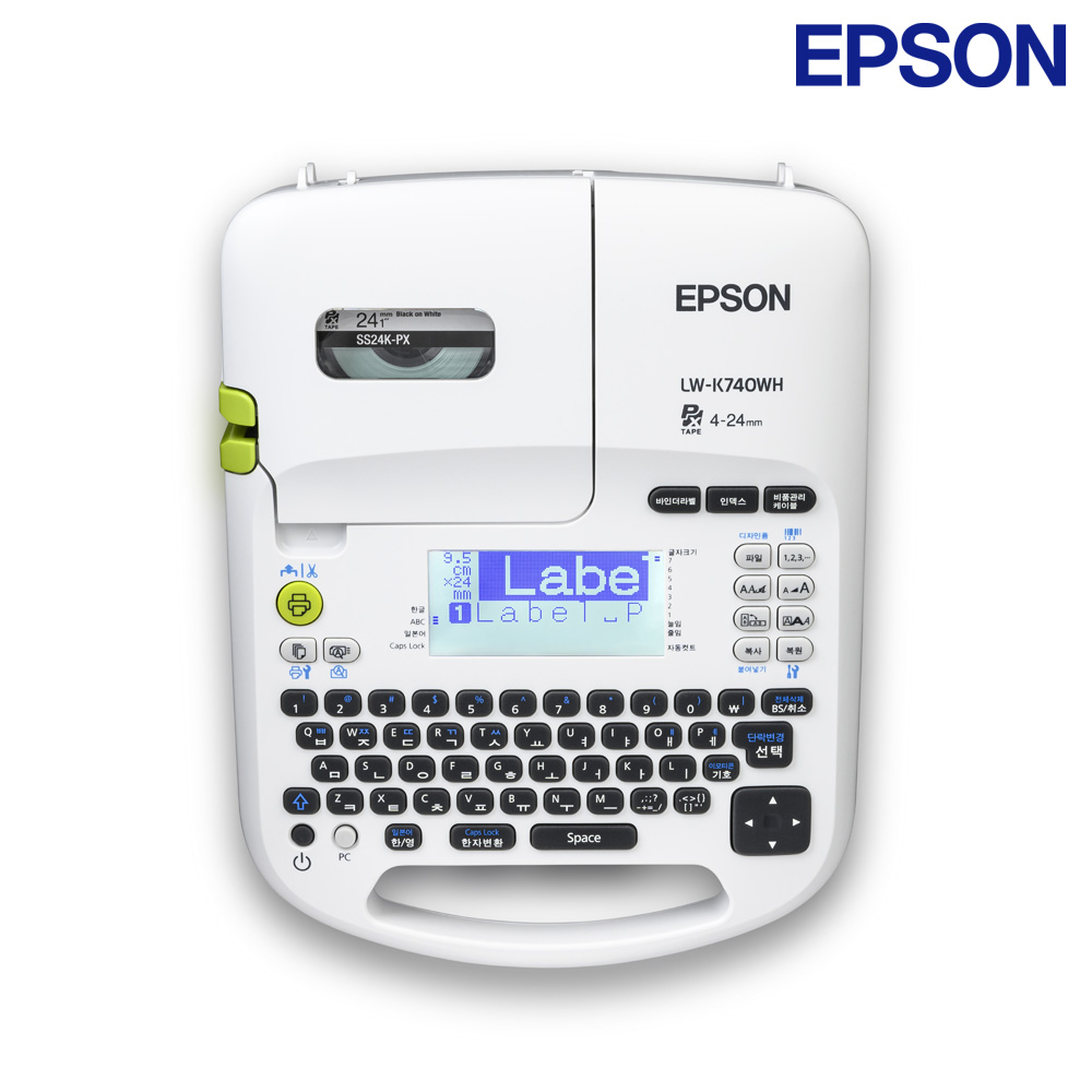 [라벨테이프 1개 추가] Epson namer LW-K740WH 라벨프린터 - 상품 이미지