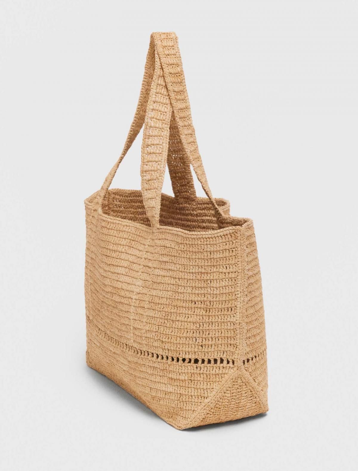 마쥬 핸드메이드 내추럴 라탄 쇼퍼백 3661601953897 BEIGE - 상세 이미지 3