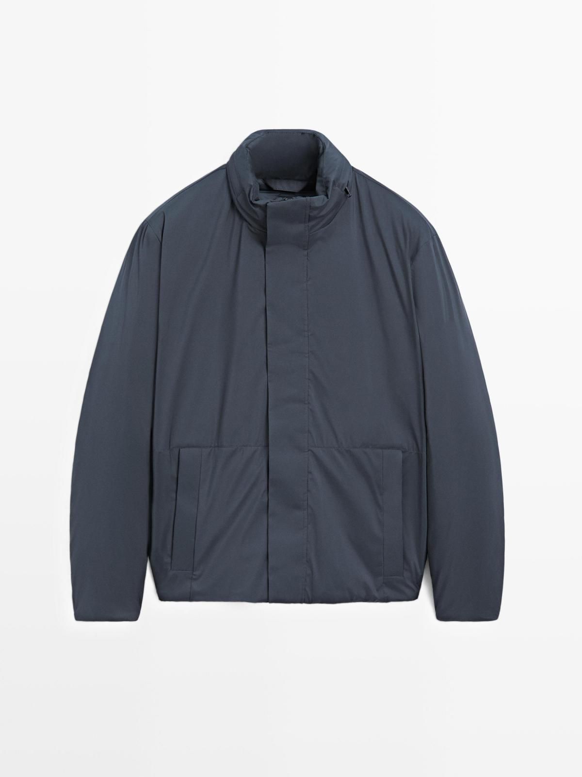 마시모두띠 워터리펠런트 패딩 다운 블렌드 재킷 3110/442 DARK NAVY - 상품 이미지