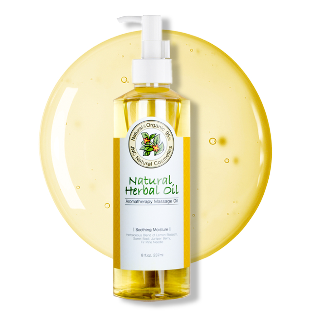 JNC 아로마 마사지 오일 전신 바디 페이스 겸용 식물성 보습 오일 240ml - 상품 이미지