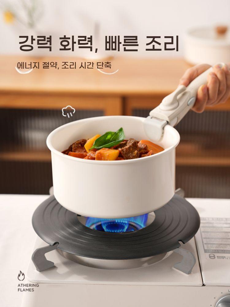 가스레인지 열전도판 원형 플레이트 분리형 가스렌지 열판 받침대 - 상세 이미지 4