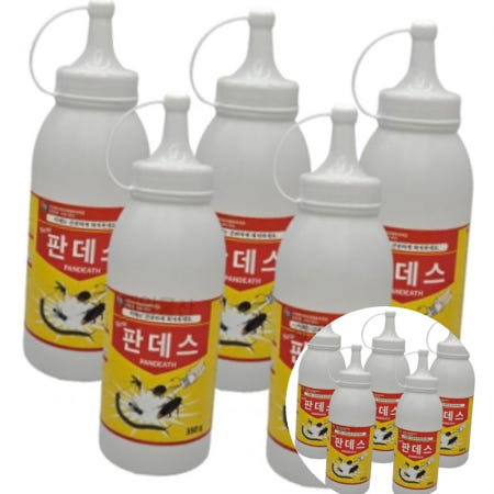 (주)신미래바이오팜 판데스 350g 해충 퇴치제 안전하게 강력 제거 5개