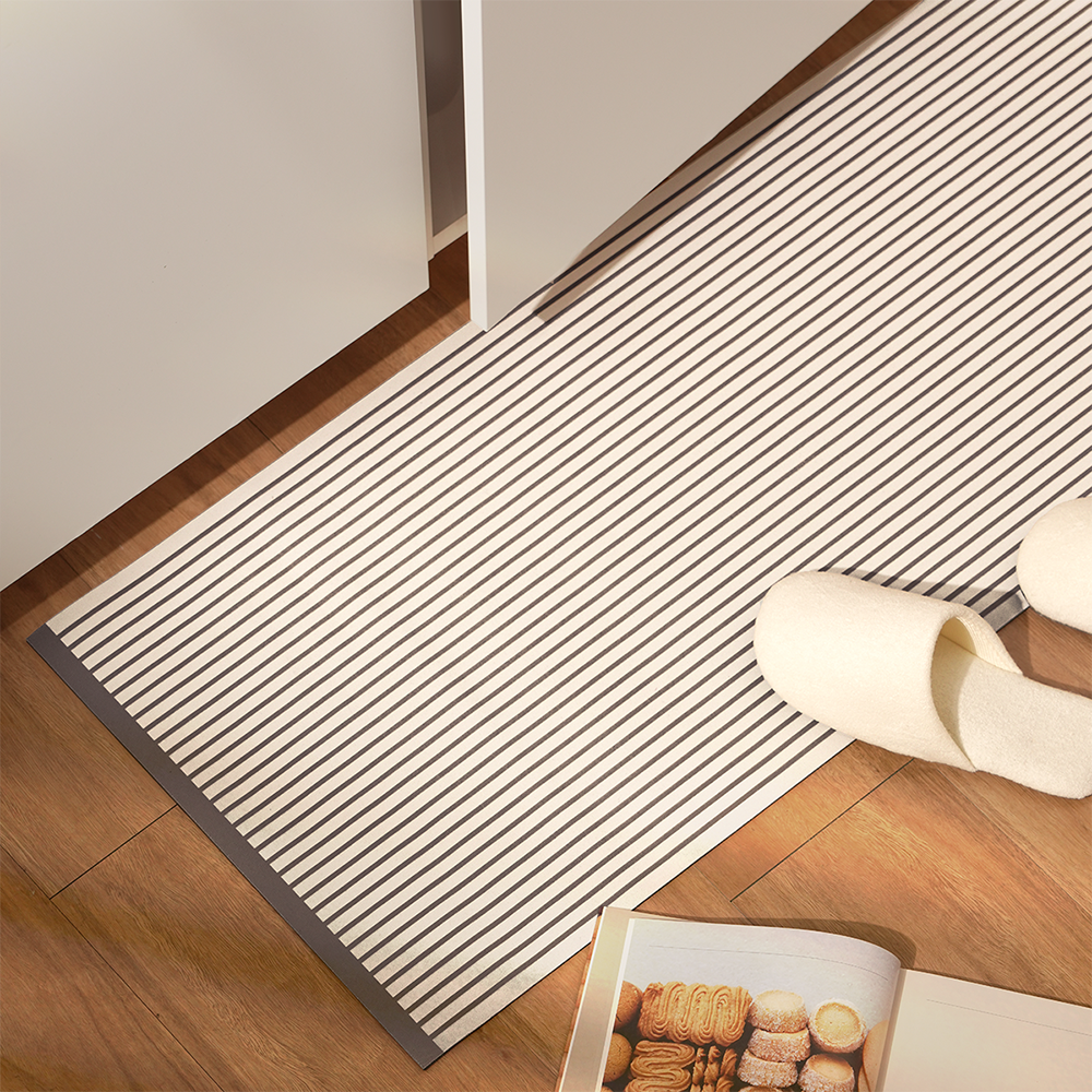 하루의공간 comfy 주방 매트 규조토 발매트 빨아쓰는 욕실 현관 그레이, 45x120cm 제품 이미지