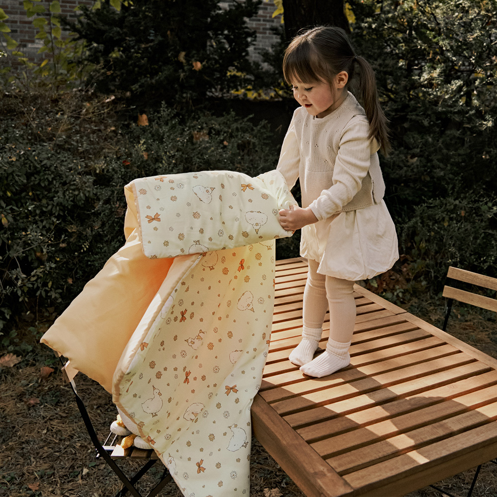 베베데코 올데이 어린이집 낮잠이불 유아 아기 모달 순면 차렵이불 90x135