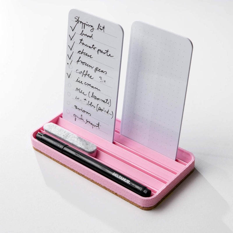 델타허브 Reusable To Do List 투두리스트 핑크, 1개 - 상품 이미지