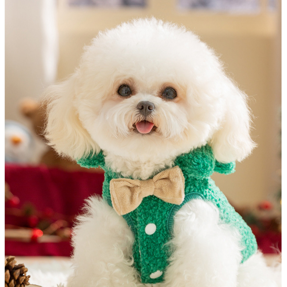위드레오 강아지 크리스마스옷 소형견 중형견 강아지루돌프옷 순록 코스튬 애견망토