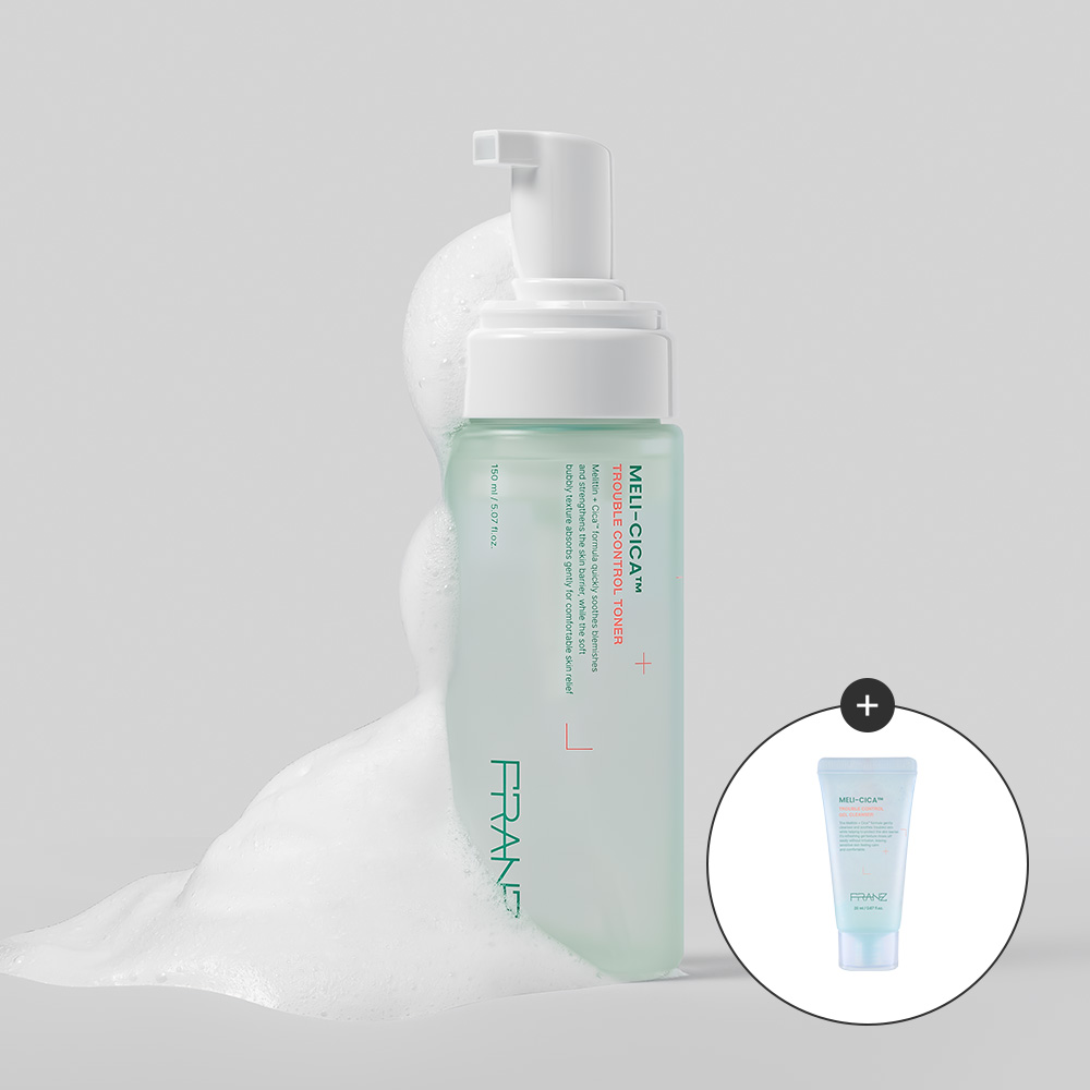 멜리시카 트러블 버블팩 토너 150ml, 1개 제품 이미지