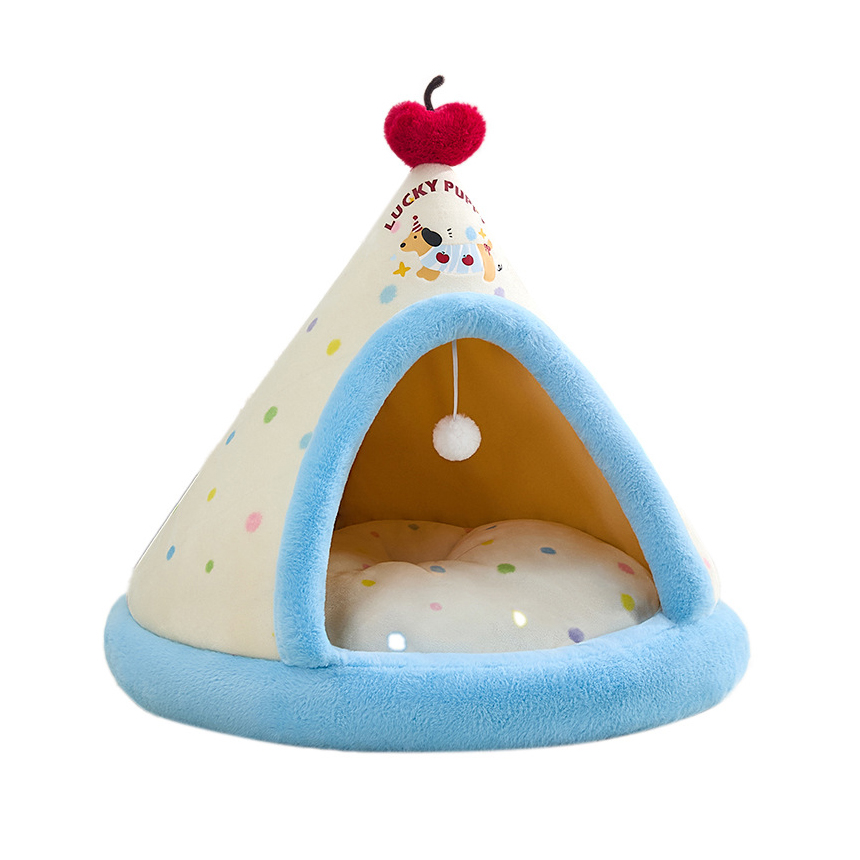 강아지 고양이집 숨숨집 겨울 동굴 하우스