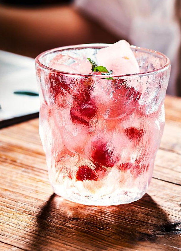 빙하 캐릭터 유리컵 커피잔 찻잔 위스키잔 맥주컵 주스잔 아이스 패턴 유리컵 업그레이드 모델 - 상품 이미지