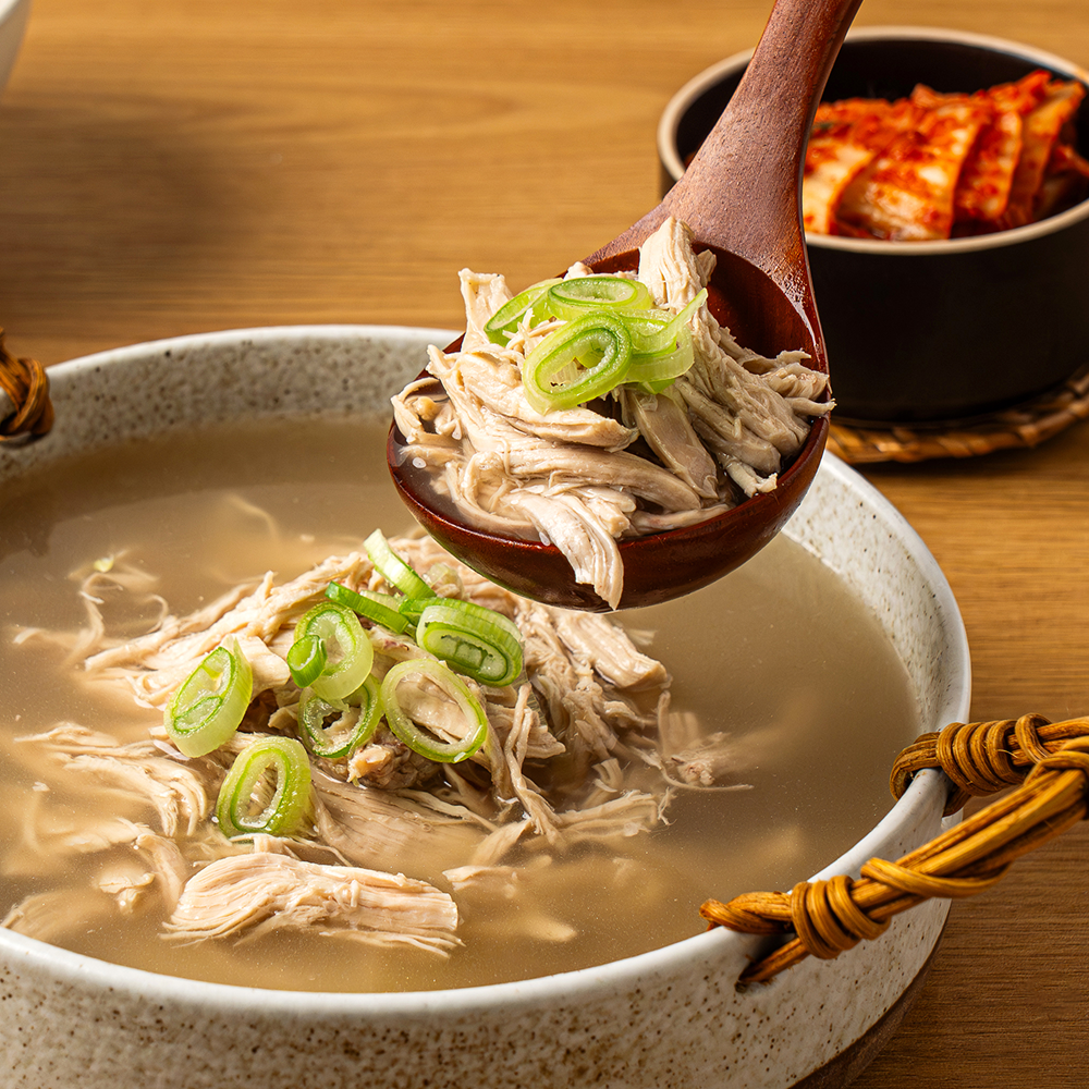 여수해적 시그니처 닭곰탕 밀키트 600g X3팩 무항생제 닭 혼밥 캠핑용 - 상품 이미지