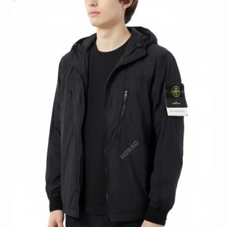 스톤아일랜드 40425 Skin Touch Nylon-TC Hooded Jacket_Packable (801540425 V0029) (스킨 터치 나일론-TC 후드 자켓_패커블)