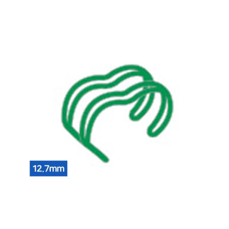 [디버스조이협력사]제본 3대1 와이어링 12.7mm 250개입 녹색 책만들기 셀프제본 제본용와이어