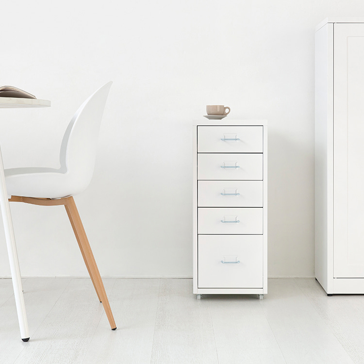 피하 서랍장 4.1단 28x41x69, 4.1단, 화이트 2981.3310