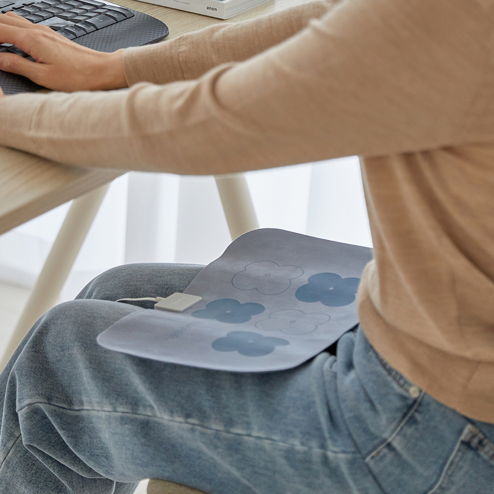 히팅패드 추천 블루필 히트롤 풋워머 USB 온열방석 사용후기