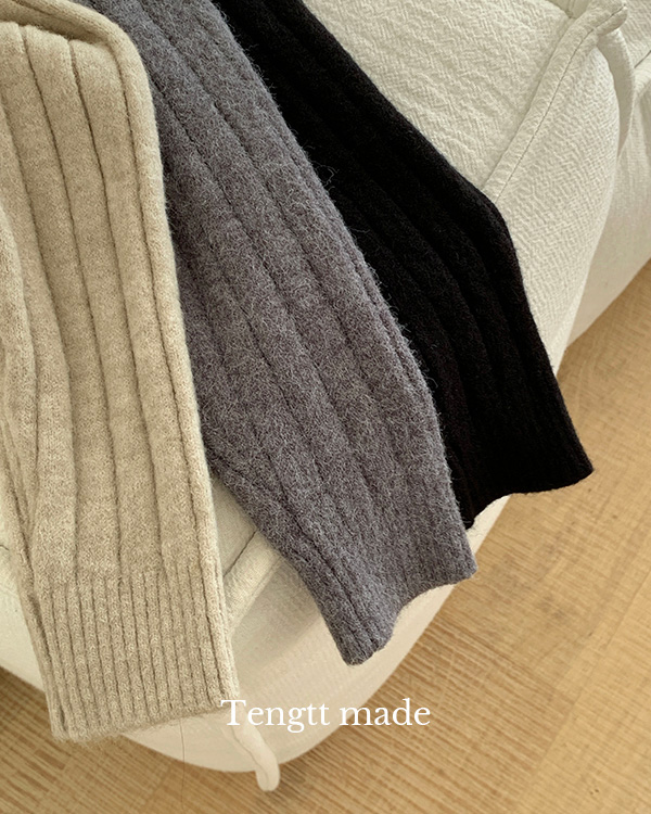 [자체제작] 보들 반목 터틀넥 H라인 골지 니트 롱 원피스 가을 겨울 4664