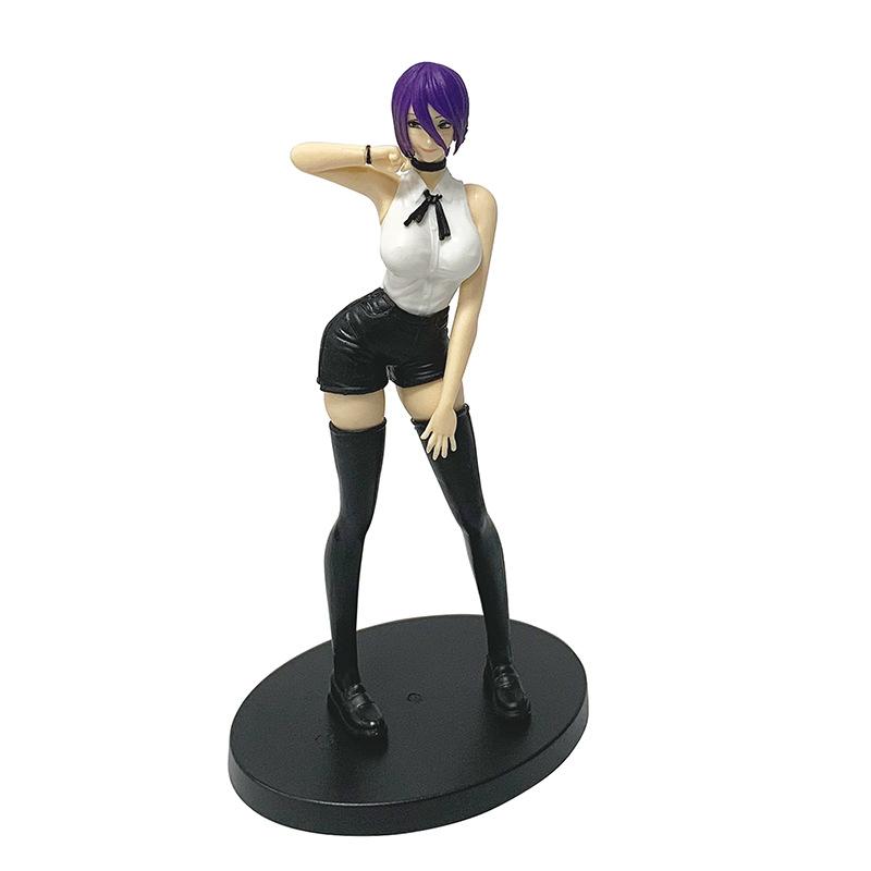 체인소맨 피규어 포치타 덴지 파워 마키마 수제 장식품 레제 19cm 이미지 6