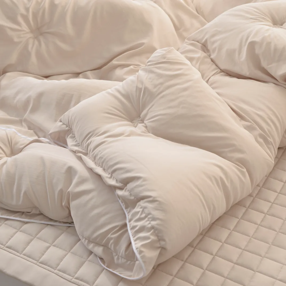 모달이불 옥수수솜 알러지케어 먼지없는 따뜻한 두꺼운 겨울 모달 차렵 이불 SS