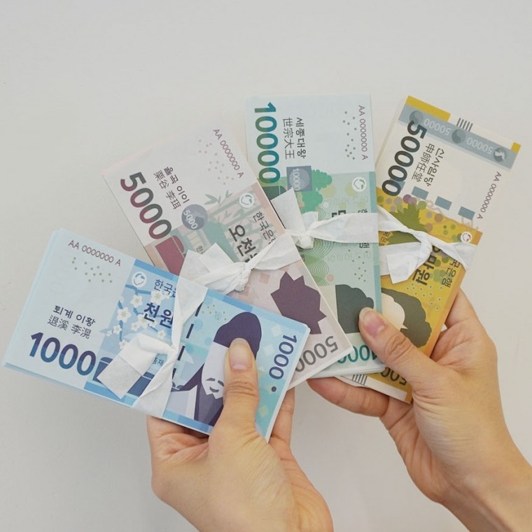 가짜 돈 페이크머니 지폐 시즌2 50매 묶음 - 상품 이미지