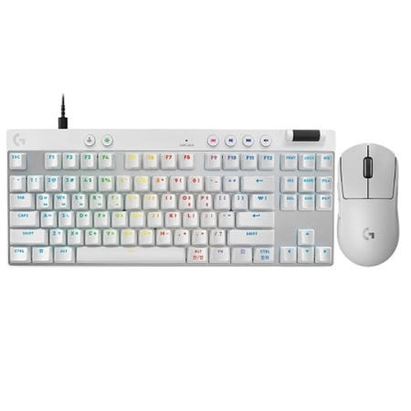 로지텍 G PRO X SUPERLIGHT 2c + PRO X TKL RAPID 키보드 마우스 세트 (화이트)