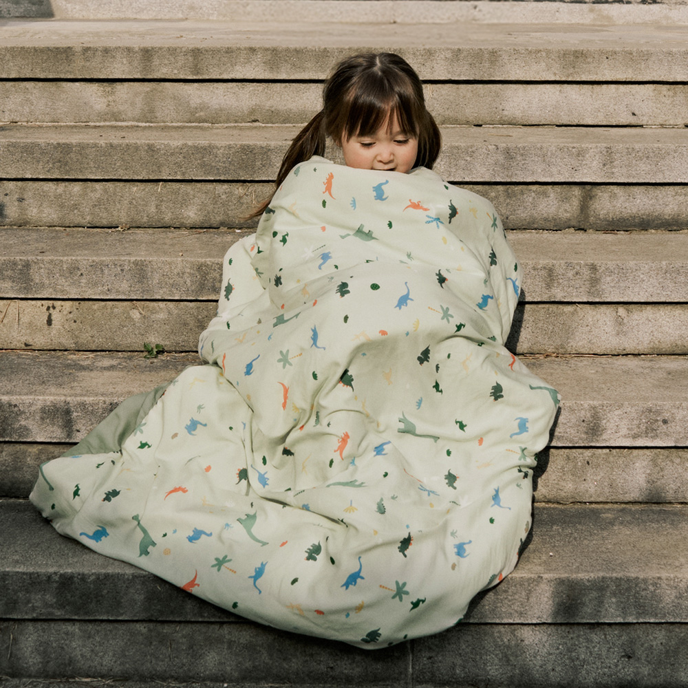 베베데코 올데이 어린이집 낮잠이불 유아 아기 모달 순면 차렵이불 90x135