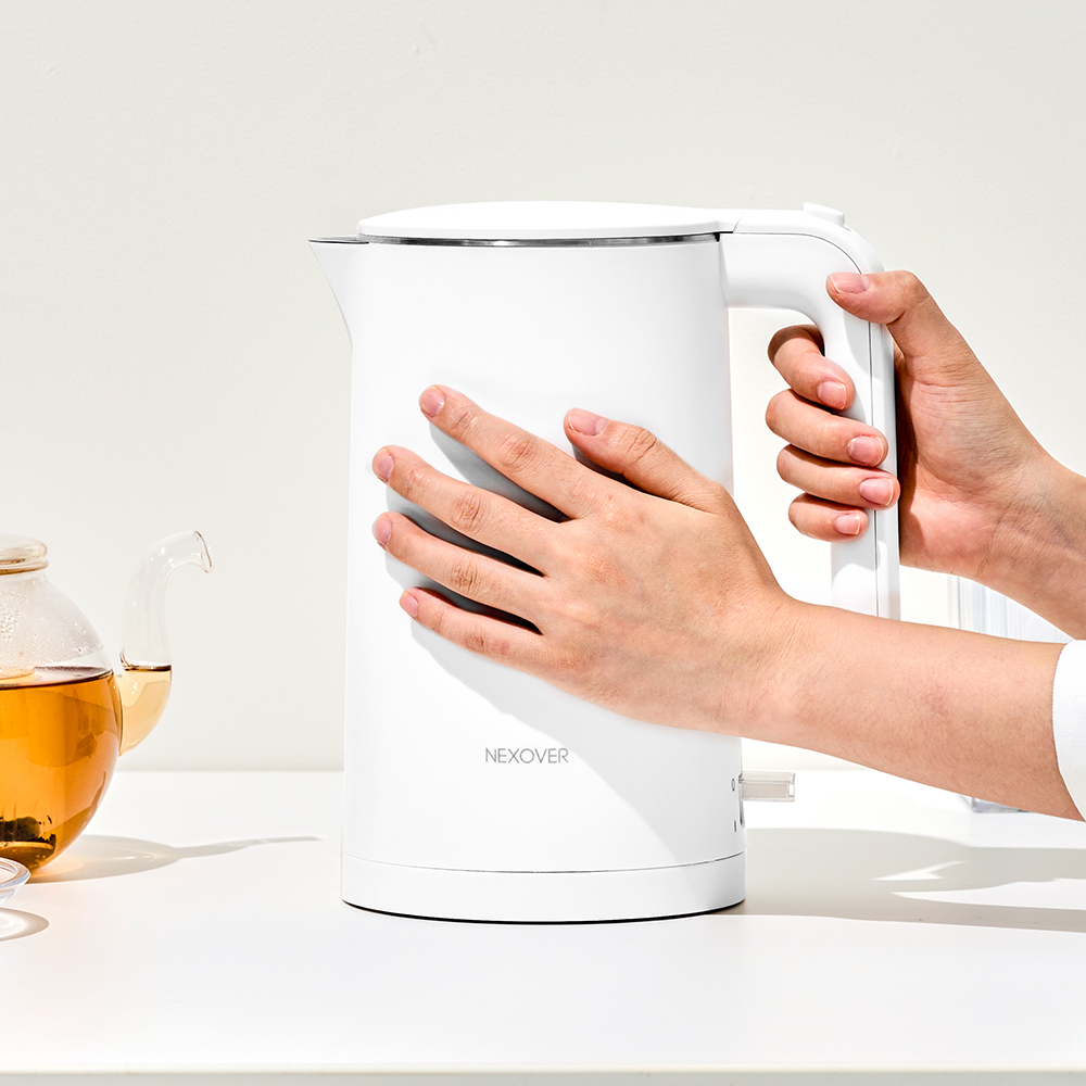 넥소버 이중단열 통스텐 전기 주전자 포트 1.5L NXK-3500W 이미지 3