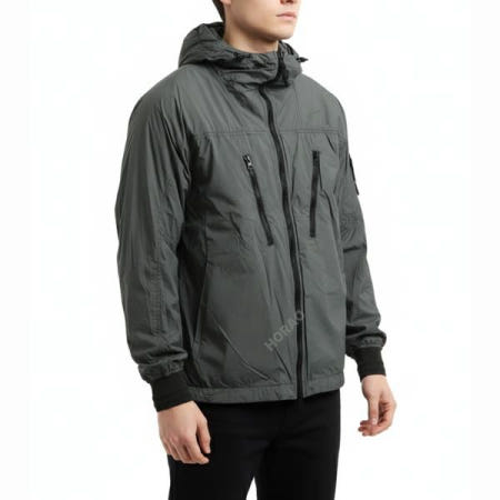 스톤아일랜드 40425 Skin Touch Nylon-TC Hooded Jacket_Packable (801540425 V0059) (스킨 터치 나일론-TC 후드 자켓_패커블)