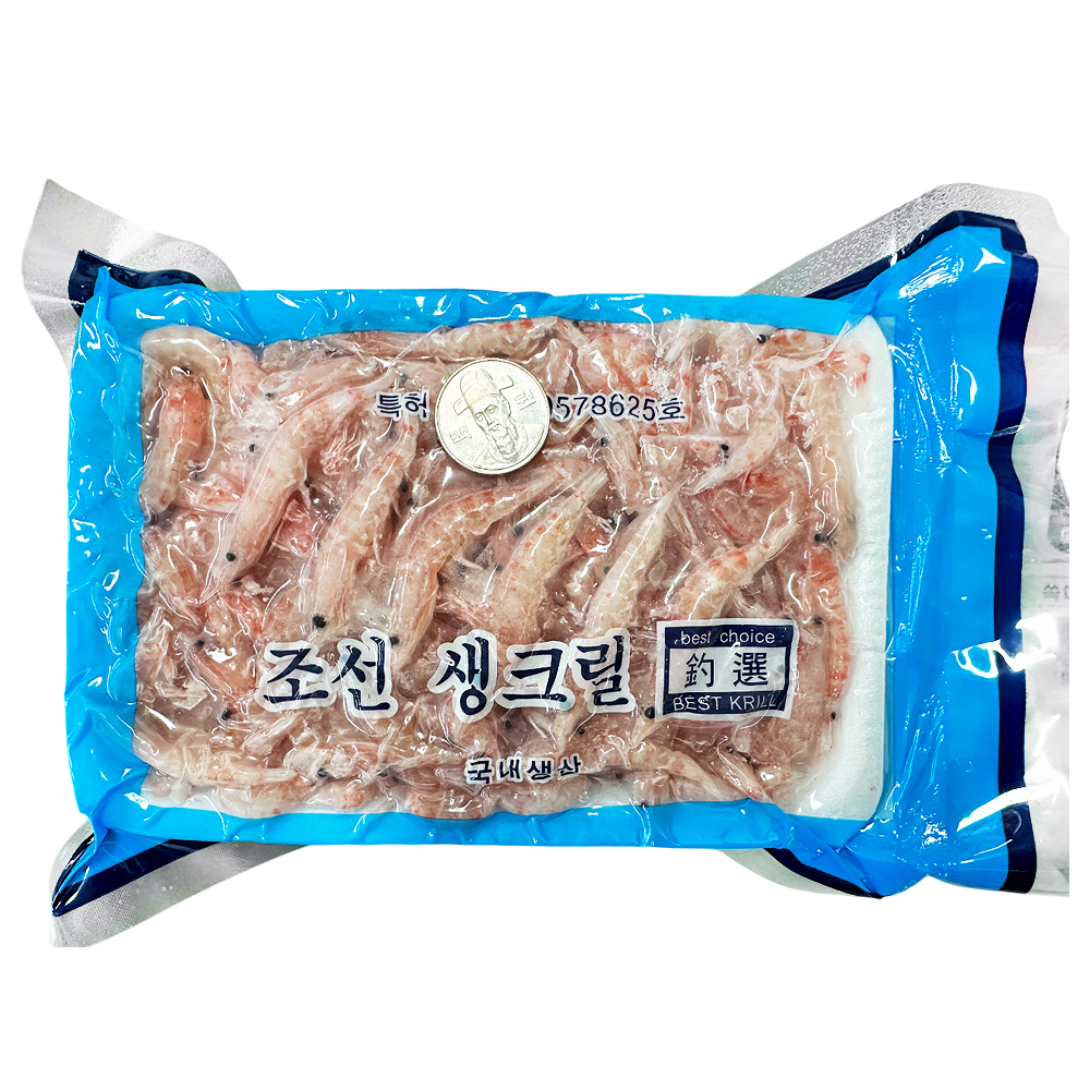 조선 3L 진공 생크릴 260g 감성돔 참돔 낚시 미끼 크릴 - 상품 이미지