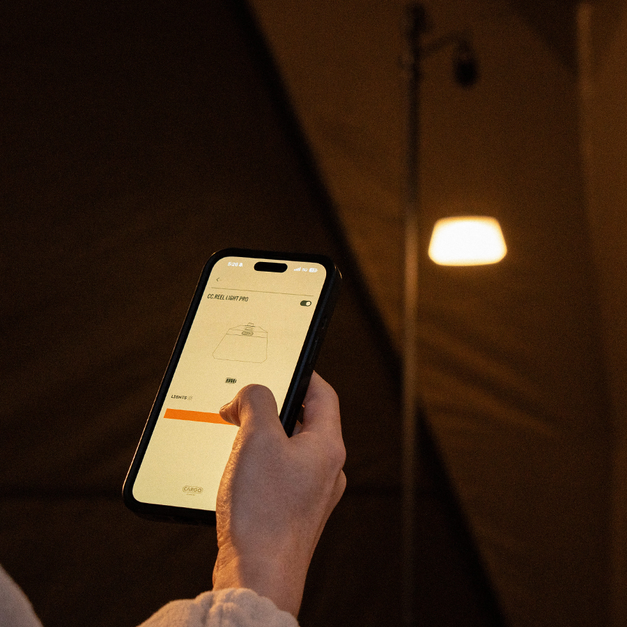 카고컨테이너 릴 라이트 프로 캠핑 백패킹 LED 랜턴 무드등 줄 조명 릴라이트