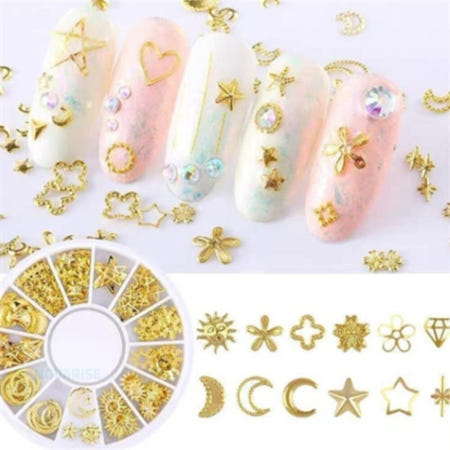 노빛 네일 파츠 장식 12종세트 미용자재 미용아이템 데일리뷰티
