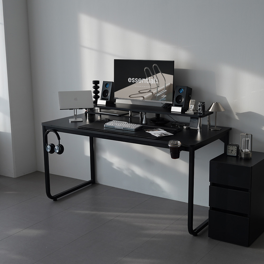 비스커스 브린트 고등학생 철제 선반형 책상 학생 1200