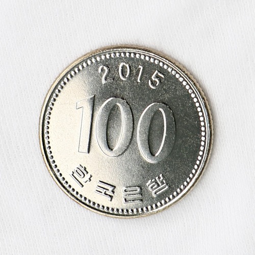 한국은행 2015년 100주 미사용 낱개 알주화 - 메인 이미지