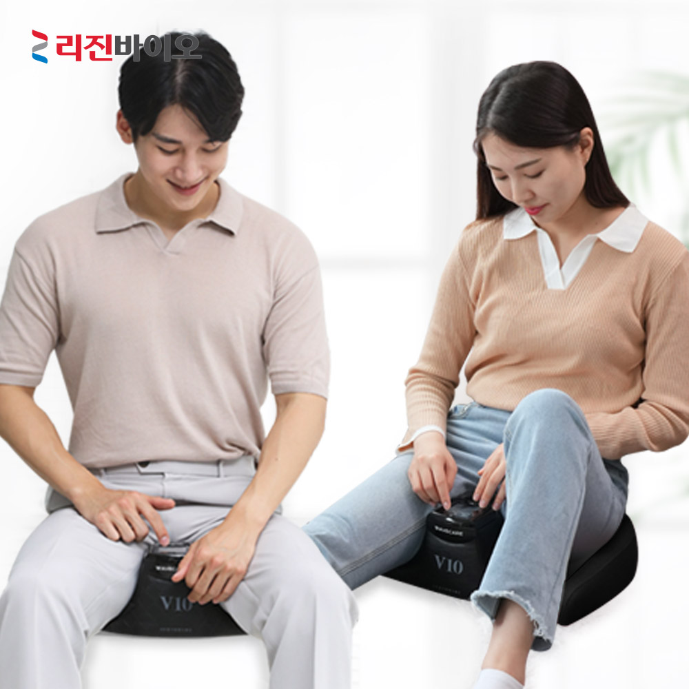 자동 케겔운동기구 웨이브케어 V10 최신형 남녀공용 괄약근 듀얼 케겔방석 - 상세 이미지 5