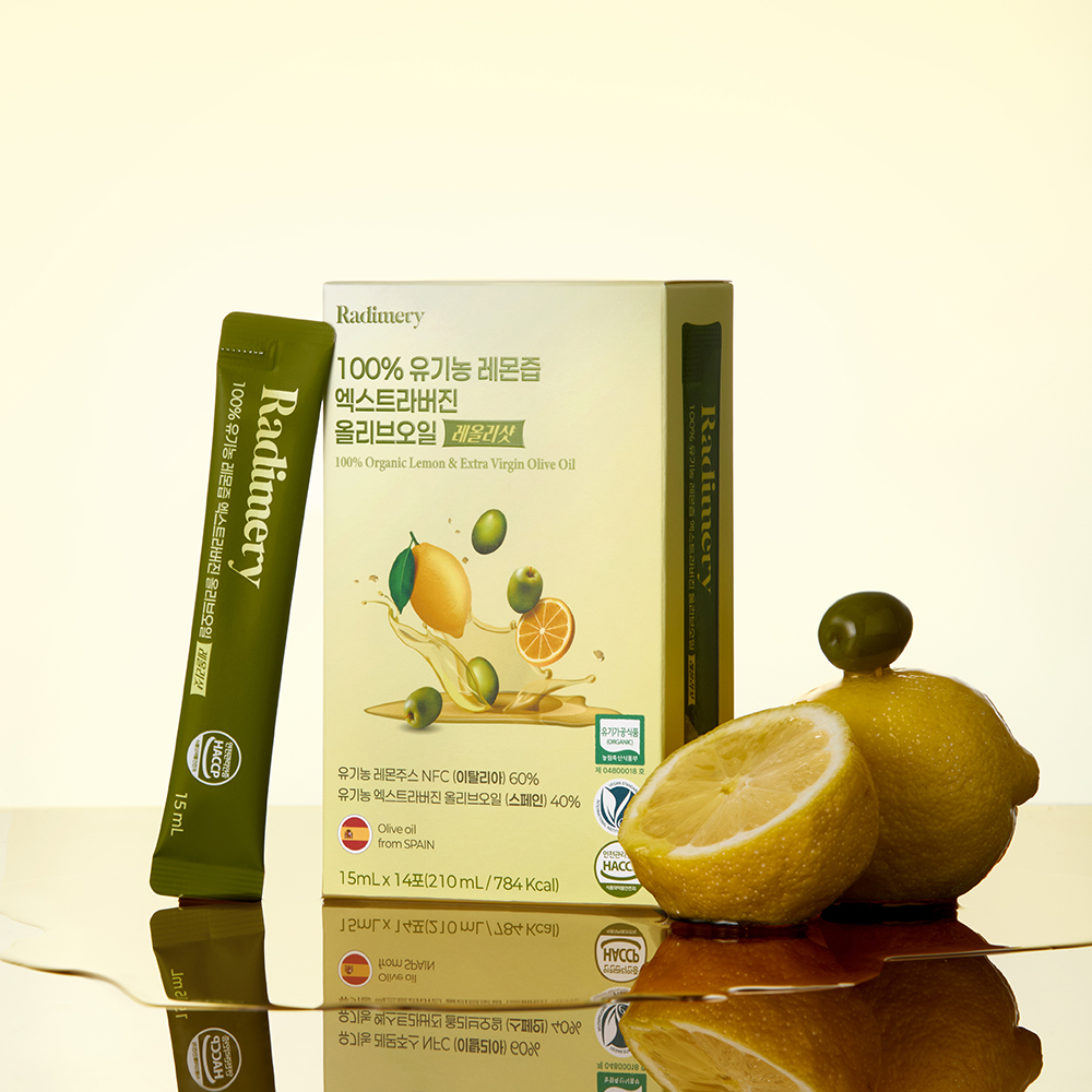 100% 유기농 레몬즙 엑스트라버진 올리브오일 레올리샷 14포, 6개 이미지 4
