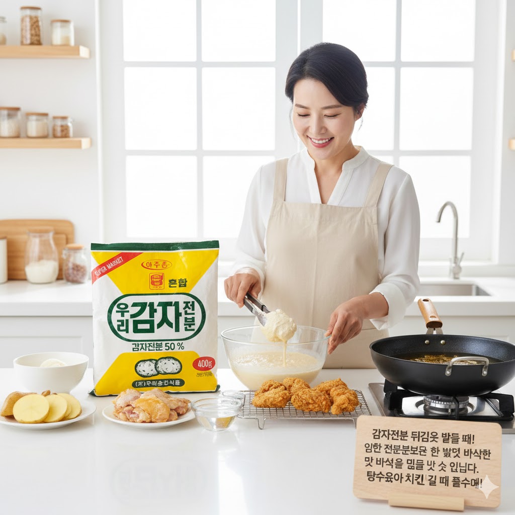 우리승진식품 감자전분 중포장 옥수수 고구마 400g, 30개 이미지 8