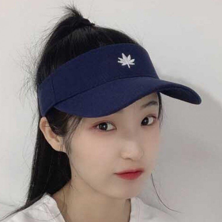 깔끔한 디자인 여성 캐주얼 외출 아웃도어 선캡 여자 여름 모자 썬캡 돌돌이 여름돌돌이 - 상품 이미지