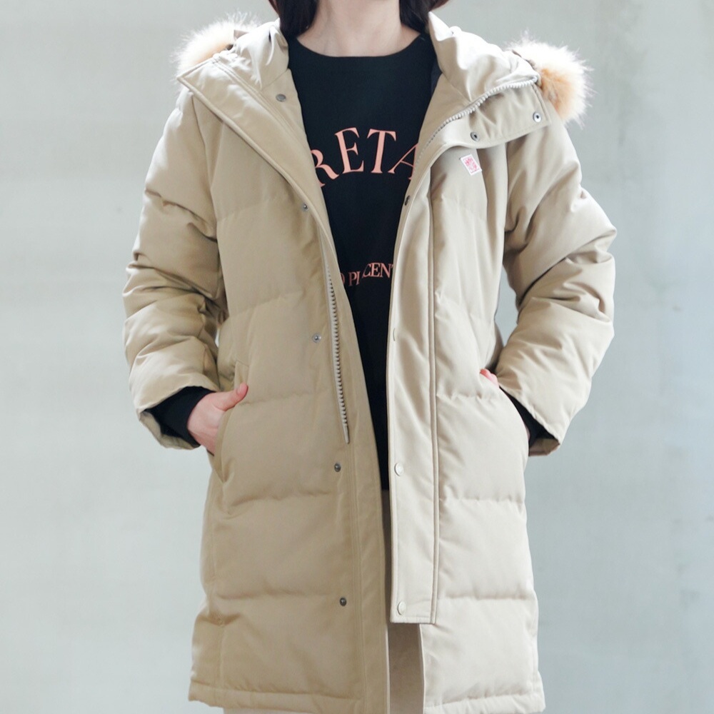 단톤 여성 퀄팅 다운코트 롱 패딩코트 DT-A0006TPR 25FW 블랙 S - 상세 이미지 5