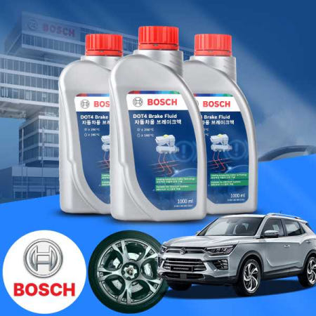 [자체제작]쌍용 코란도(C300)1.5(19~24) 보쉬 정품 고성능 DOT4 브레이크오일 1L