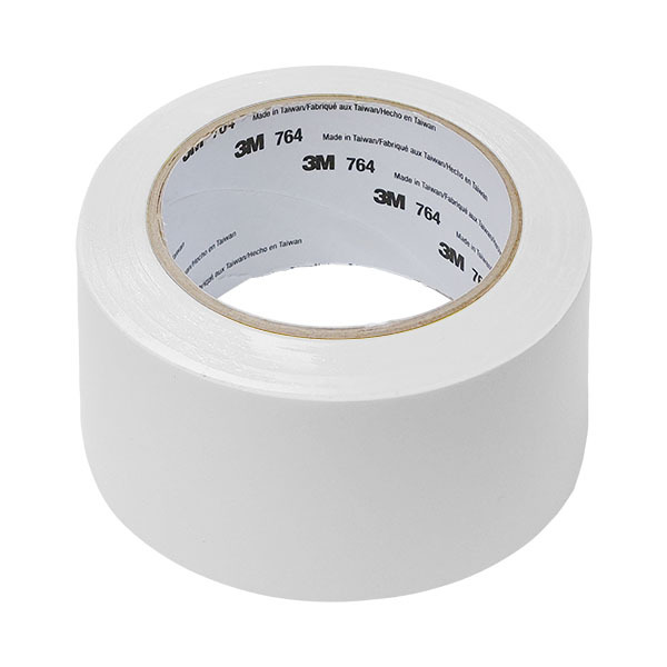 3M 764 바닥라벨 보호테이프 50.8mm x 32.9M 백색 - 상품 이미지