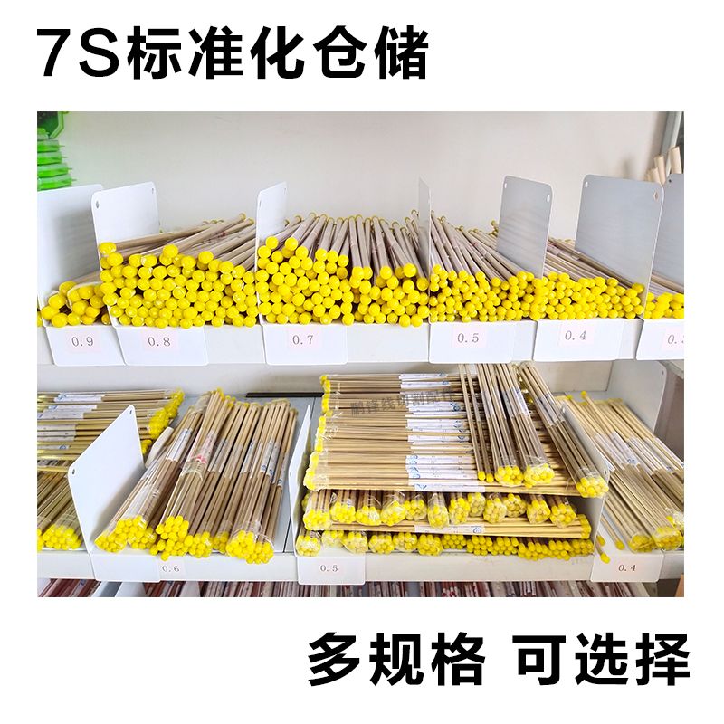 외경 단단한 원형 스트레이트 파이프 T2 얇은 내부 직선 바이올렛 2.7x400mm (30장) - 상세 이미지 5