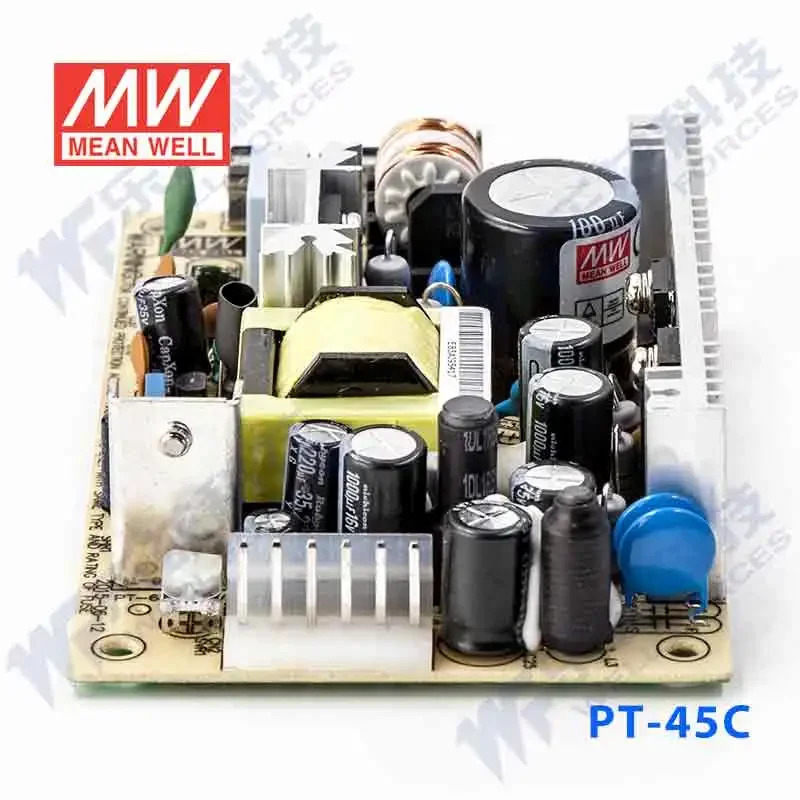 PT-45C 대만 Mingwei 45W 5V 포지티브 네거티브 15V 베어 보드 3방향 전원공급장치 5V5A15V2.3A-15V0.5A