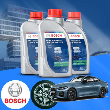 [자체제작]BMW G22 420i (21~) B46 보쉬 정품 고성능 DOT4 브레이크오일 1L