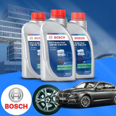 [자체제작]BMW F07 5GT (10~17) 35i (N55) 보쉬 정품 고성능 DOT4 브레이크오일 1L